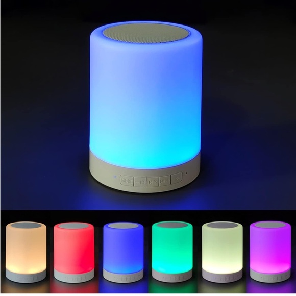 Ragzan Other - Night Light Bluetooth Speaker RAGZAN Touch Control